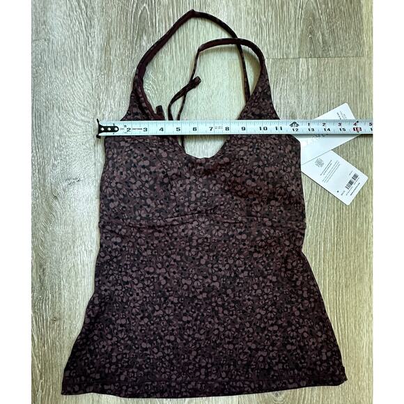 Athleta|Triangle Tankini|Brown Floral|SZ M/D-DD - Picture 4 of 7